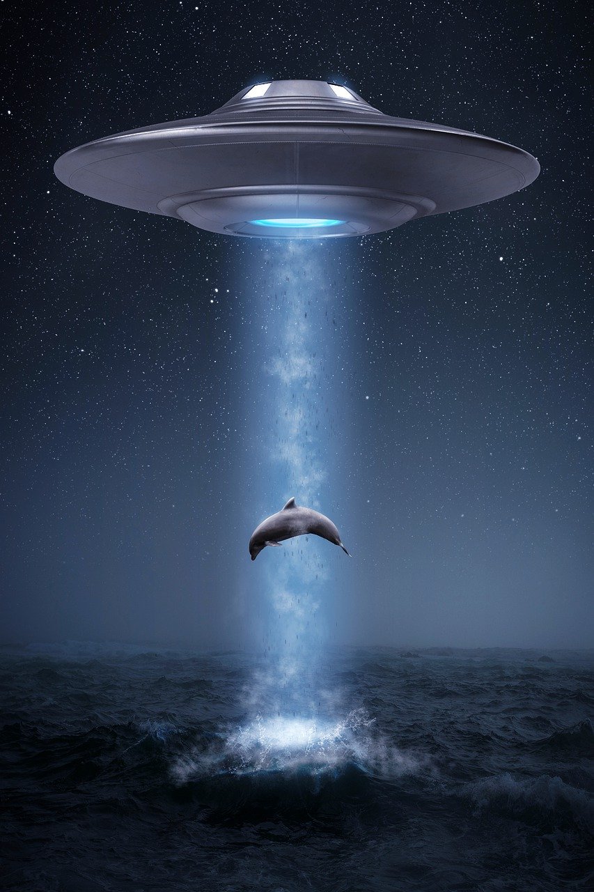 ufo, alien, dolphin-4615830.jpg